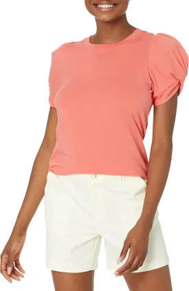 Amazon Essentials Women's Classic-Fit Twist Sleeve Crewneck T-Shirt