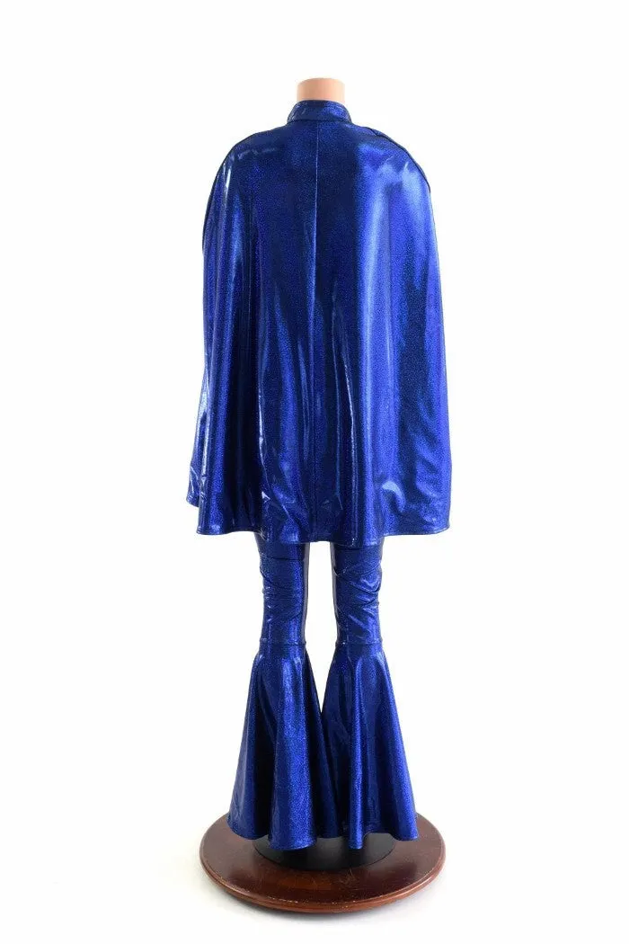 Cape & Flared Catsuit Set
