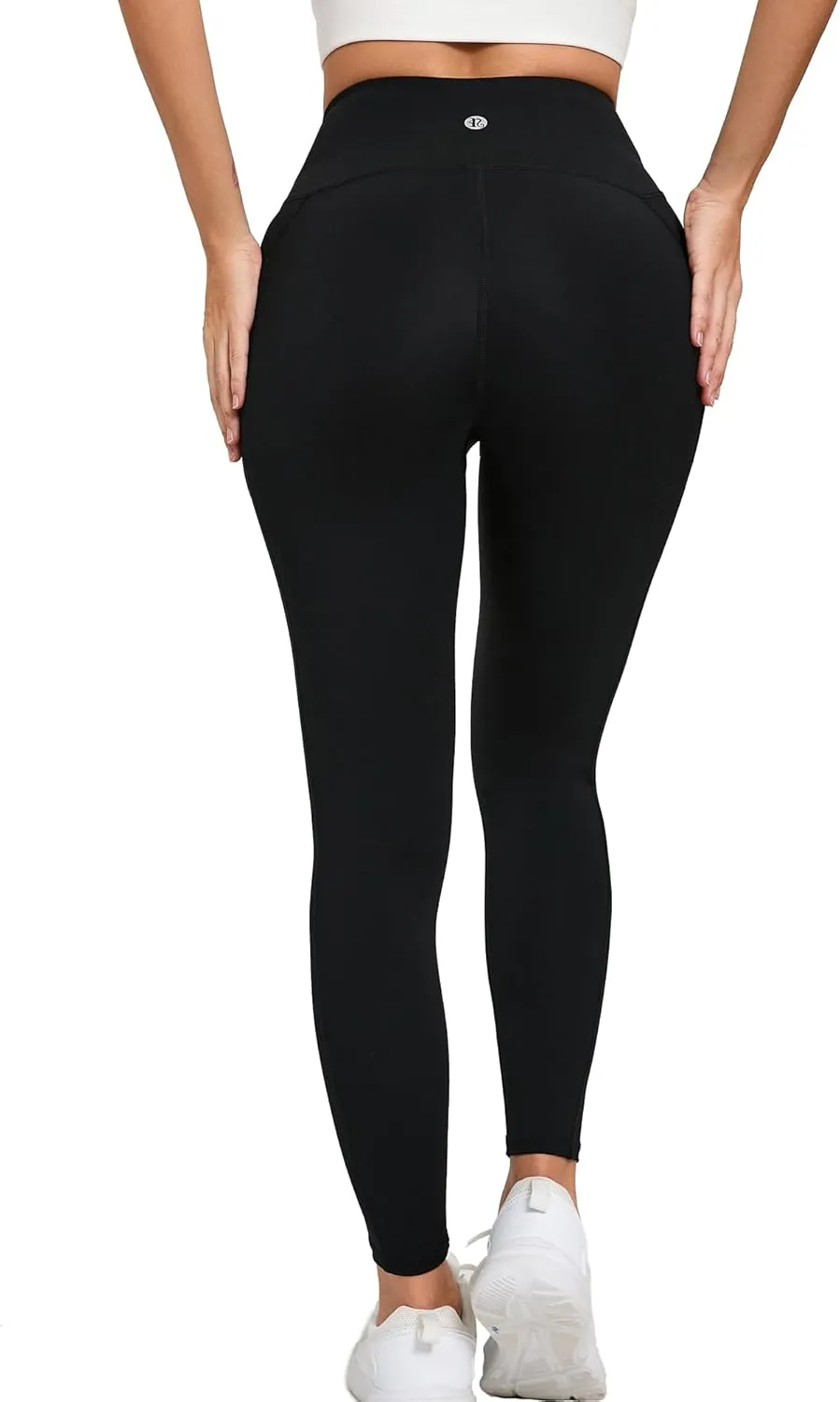 RUNNING GIRL High Waisted Leggings for Women,Tummy Control Workout Yoga Pants with Pockets Compression Pants Buttery Soft